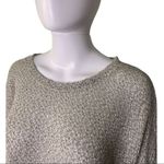 Staring At Stars Open Knit Dolman Sleeve Gray Crop Top Womens Size XS Photo 2
