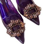 Good American CINDER-F*CKING-RELLA PUMP Heels Purple Size 6.5 NIB Photo 6