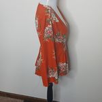 ASTR  the label floral wrap long sleeve size small Photo 6