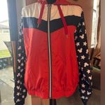 Disney  Parks Red White & Blue Mickey Mouse Windbreaker Photo 0