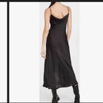 Free People  smoke and mirrors slip dress satin summer   formal black small boho Photo 2