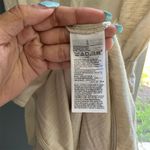 Old Navy  Women's Beige Waist-Defined‎ Midi Dress L Short Sleeve Cutout Back Photo 9