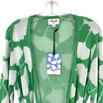 Diane Von Furstenberg  x Target Ginkgo Green Long Cardigan Knit Wrap Sweater New Photo 5