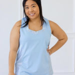 NWT Crowned Athletics Sky Prism Flow Tank Top Small Blue Photo 0