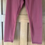 Zyia Active Berry Red Pear Moon Brilliant Hi-Rise 7/8 24" size 14-16 Photo 4