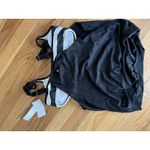 NEXT double up tankini swim top 32 B/C black white Stripe Size M Photo 3