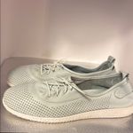 Spring Step  Light Blue Perforated Flats Photo 3