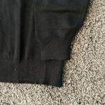 Boutique Chic Black knitted Sweater with Orange 'Boo' Design size XL halloween fall Photo 3