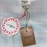 Umgee  small women’s mint white striped open front tie closure drape cardigan Photo 3