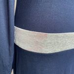 IISLI navy blue M-Vee long sleeve V-neck dress size P XS NWT Photo 2