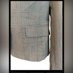 Bandolino Stretch Plaid Blazer Women’s Size 14 Photo 2