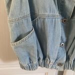 ZARA Vintage  Short scrunched Denim Vest Photo 5