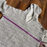 Lou & grey  Boucle Hooded Loungewear Sweater Cozy Marble Gray Photo 6