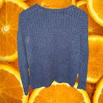 Vintage VTG Timberlea Blue Marled Embroidered Cardinal Sweater Size Medium‎ Photo 6