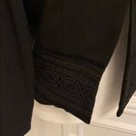Greylin NWT Anthropologie  Black Crepe Jacket Sz M Photo 1