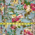 Uncommon Threads Light Blue Pink Lace Button Down Shirt Vibrant Floral Design Size undefined Photo 6