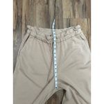 EXPRESS Beige Wide Leg Lounge Pants M 80% Cotton 20% Polyester Photo 7