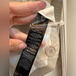 Topshop  Vinyl Wrap Skirt Vegan Faux Leather Grunge Punk  Dove Grey Size 14 NWT Photo 13