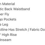 Nana Macs Black Wide Leg Satin Cargo Pants Photo 3