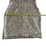 Lovesome Size L Halter Tie Mini Dress Champagne Sequin Sparkle Hoco Party NWT Gold Size L Photo 4