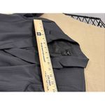 Ann Taylor  Women Jacket Gray 2 Pockets Lined Striped 6P Long Sleeve 2 Button Photo 10