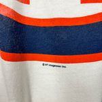 NCAA University of Auburn Tigers Alabama Ringer T-Shirt Large L Unisex College Photo 1