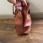 J.Crew ‎ ALL DAY LEATHER TOTE BAG PURSE ROASTED CHESTNUT VTG Photo 3