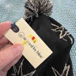 United by Blue New!  Beanie Winter Hat Cap  Made in USA Black White Stars Photo 3