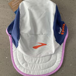 Brooks NWT  Running Lightweight Packable Hat Cap Lt Slate Aegan Bright Purple Photo 0