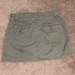TJ Maxx Army Green  jean skirt  Photo 3