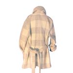 Ralph Lauren Vintage Lauren  Belted Cardigan Sweater Women’s XL Wool Ivory Gray Photo 5