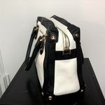 Michael Kors 👛  Satchel Bag White/Black Leather Photo 2