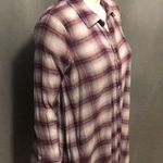 Free People  cotton loose plaid flowy button down Photo 2