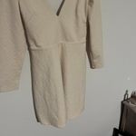 Urban Outfitters NWT  Cream dress V neck stretchy M Photo 1