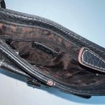 Nine West Crossbody Purse Bag Black Faux Leather Pebbled Womens Ladies Photo 4