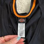 Harley Davidson Y2K Womens Logo Black Long Sleeve Shirt Villa Park, IL Sz Small Photo 5
