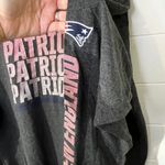 Majestic Women’s New England Patriots  NFL Long Sleeve T Shirt Gray 2XL Photo 4