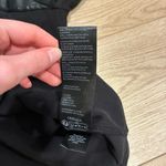 Maeve  x Anthropologie Faux Leather Trimmed Ribbed Crew Neck Top Size XL Photo 5