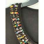 Westbound  Scope Neck Beaded Jeweled 3/4 Sleeve Shirt Photo 5