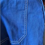 Wild Fable  Blue Denim Mini Skirt white stitching Size 2 Photo 5