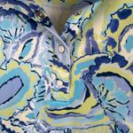 Chico's  Zenergy UPF Knit Paisley Dress Size 3 XL Multicolor Polo Stretch Resort Photo 2