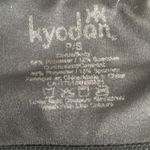 Kyodan  Black Athletic Workout Leggings Back Zipper Pocket Size P/S Photo 6