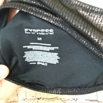 EXPRESS  | black shiny metallic bikini top Photo 1