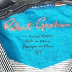 Robert Graham 100% Cotton Striped Skull Graphic Short Sleeves Tee, Size Small Photo 2