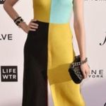 Diane Von Furstenberg Vintage  Multi Dress with Front and Back Slit Photo 0