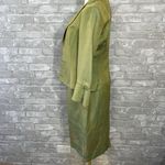Nanette Lepore  Green Iridescent Dress with Blazer Set Photo 3