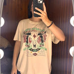 Rock & Roll Cowgirl white rambler tee Photo 0