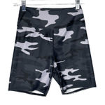 Gear Bunch Shorts Womens XS Black Gray Camo Bike Shorts Gym Training Athleisure Photo 0