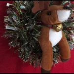 No Boundaries  3/5 junior Christmas stuffed reindeer ugly sweater holiday tencel Photo 2