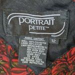 Portrait Petite Womens Trench Coat Size 12 Gray Long Belted Button Closure 44g Photo 2